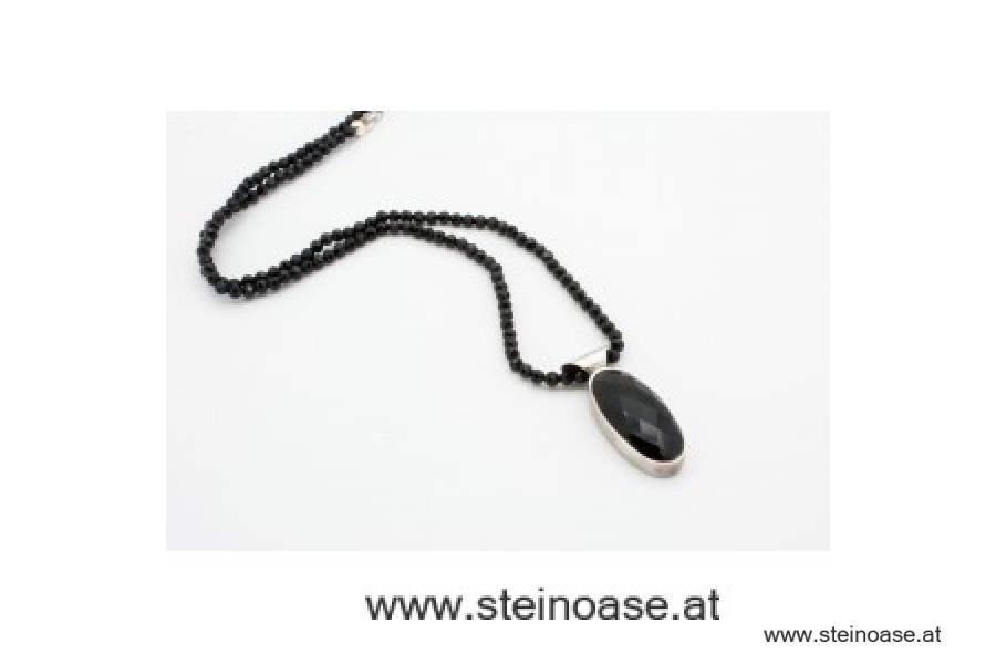 Kette Spinell facet. 2mm